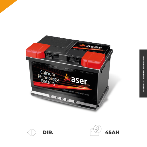 Imagem de Bateria +Dir. 45AH